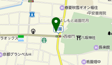 株式会社志津屋 祇園店の地図画像