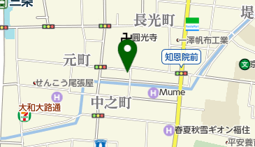 竹香古門前店の地図画像