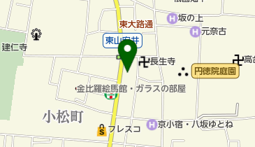 高田理容院の地図画像