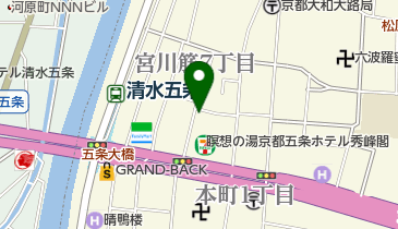 フイガロー理容院の地図画像