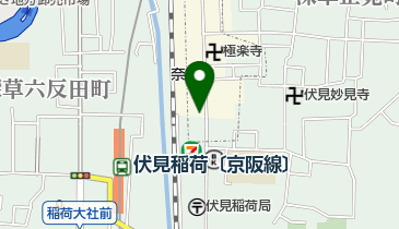 ヘアーサロンひえの地図画像