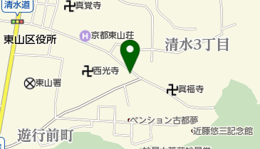 三十六峰清水の地図画像