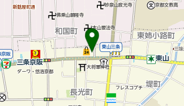 やきとり大吉三条店の地図画像