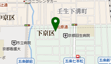 葵健康庵の地図画像