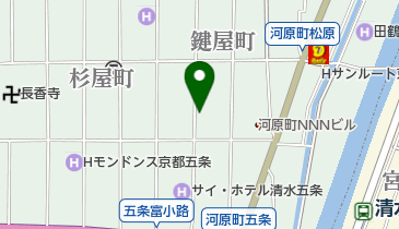 有限会社堀内箔押印刷の地図画像