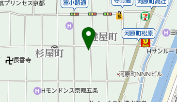 赤帽西村運送の地図画像