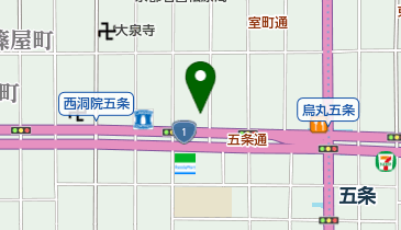 日本化薬株式会社の地図画像