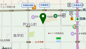 四条治療センターの地図画像