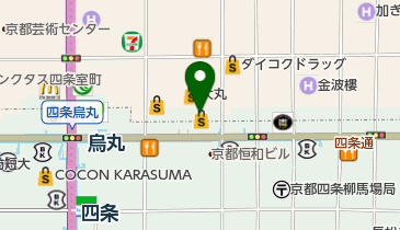 株式会社白洋舍 大丸サービス店 京都市下京区 クリーニング 600 8007 の地図 アクセス 地点情報 Navitime