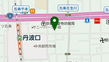 塩崎クリーニング店の地図画像