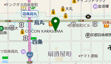 山口クリーニング店の地図画像