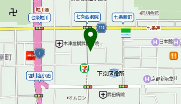 京都府仏具協同組合の地図画像