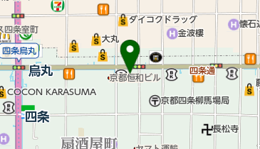 岩井コスモ証券株式会社京都支店の地図画像