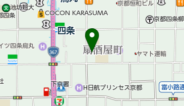 株式会社森田和紙の地図画像