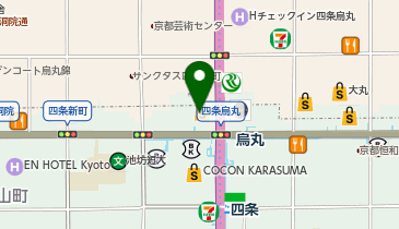 日本政策金融公庫 京都支店 農林水産事業の地図画像