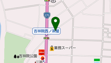 桧垣商店の地図画像