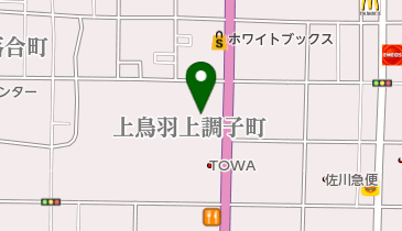 積水化学工業株式会社京都研究所の地図画像