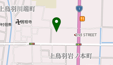 日本資材株式会社京都店の地図画像