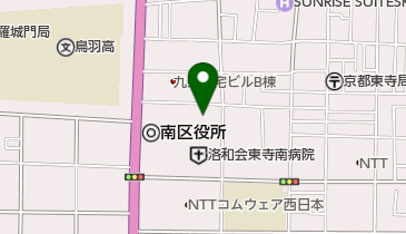 森紙販売株式会社京都支店の地図画像