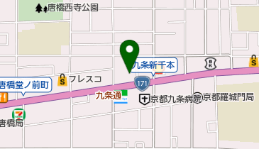 南区生活と健康を守る会の地図画像