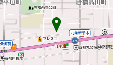 京都タイガー製作所の地図画像