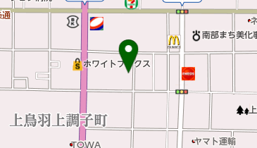 京都洛南車検センターの地図画像