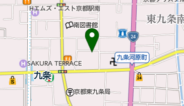 九品寺の地図画像