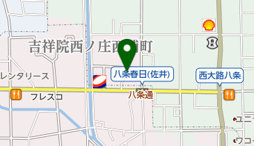 西福寺の地図画像