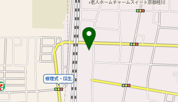 小杉染色株式会社の地図画像