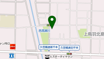 京都中古車流通センターの地図画像