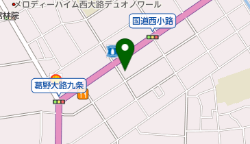 みるく動物病院の地図画像