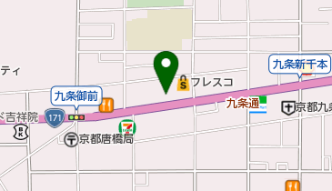 磯貝理容の地図画像