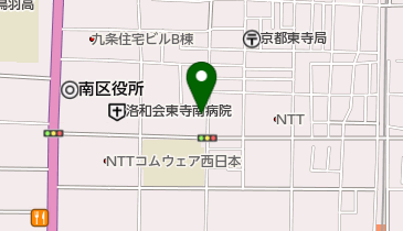 川西理容の地図画像