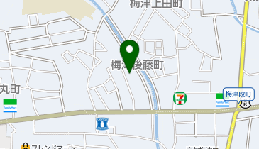 金井指圧院の地図画像