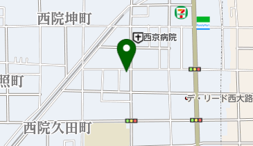 アースサポート京都の地図画像