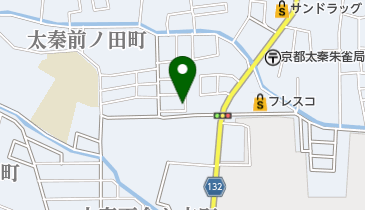 太清クリーニングの地図画像