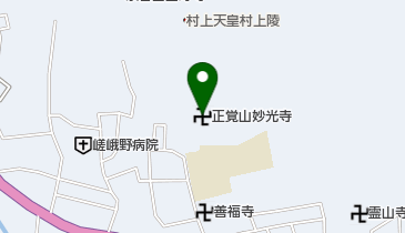 妙光寺の地図画像