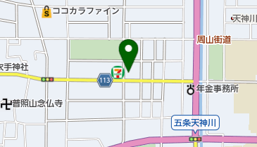 伊藤食品包装用品店の地図画像