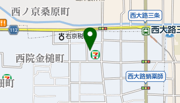 菊華荘西川の地図画像