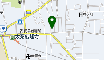 うずまさゆう薬局の地図画像