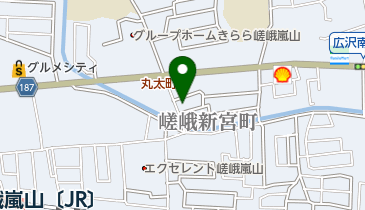 あきつ理容院の地図画像