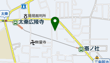 なかさと理容の地図画像