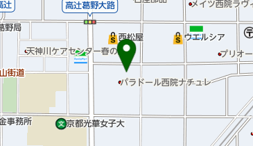 京都府社会保険診療報酬支払基金の地図画像