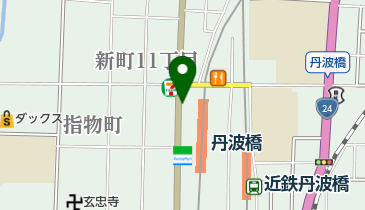桃山治療院の地図画像