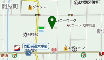 津の国や貸衣裳店の地図画像