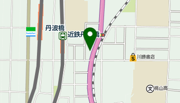 アムス桃山の地図画像