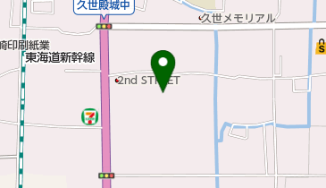 株式会社ユーシン精機の地図画像