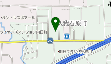 藪自動車の地図画像