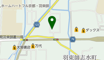 京都市 公設民営児童館 羽束師児童館の地図画像