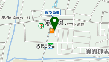 スタジオ醍醐の地図画像